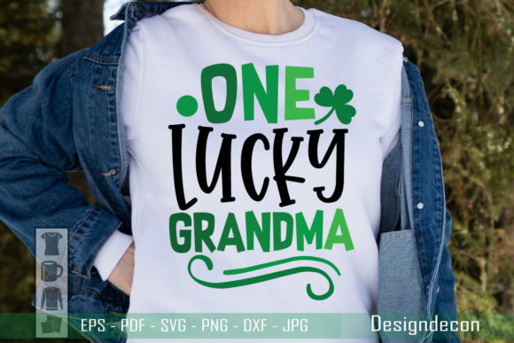 One Lucky Grandma Editable Vector File Review