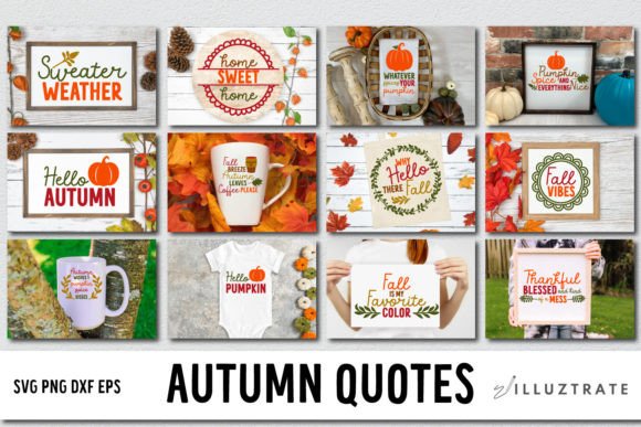 Review: Autumn Quote Bundle Fall Quote SVG for Embroidery