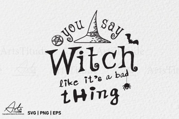 Review: Funny Halloween Witch Quote SVG PNG