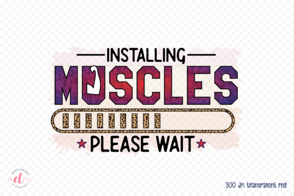 Review: Installing Muscles Please Wait PNG for Embroidery