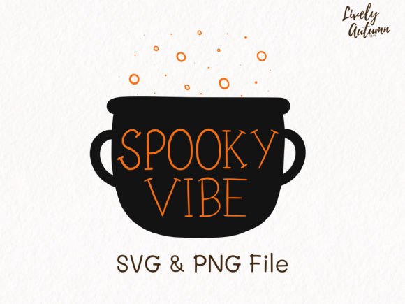 Review: Spooky Vibe Lettering Quote SVG, PNG for Embroidery