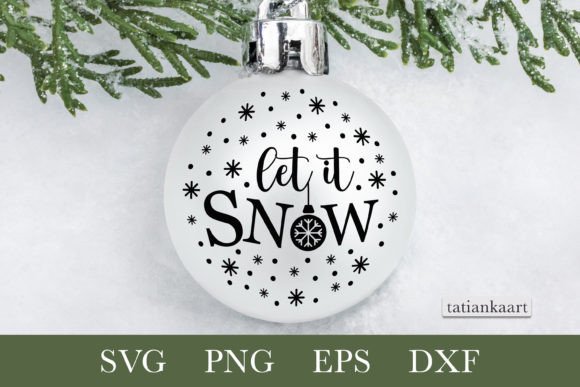 Review: Winter Quote SVG Let It Snow Design