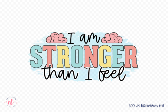 Reviewing I Am Stronger Than I Feel for Embroidery