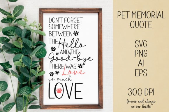 Reviewing the Pet Memorial Quote SVG for Embroidery